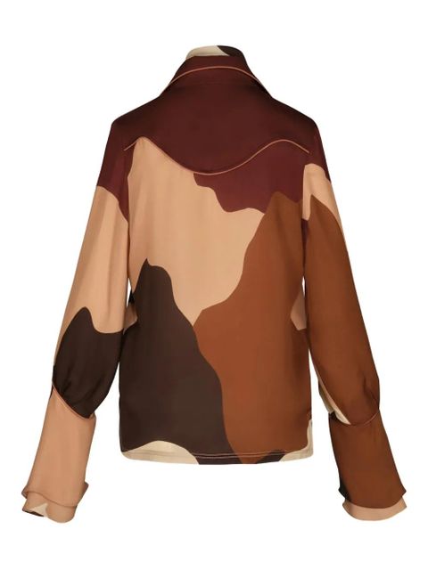 Johanna Ortiz High Tides shirt - Brown