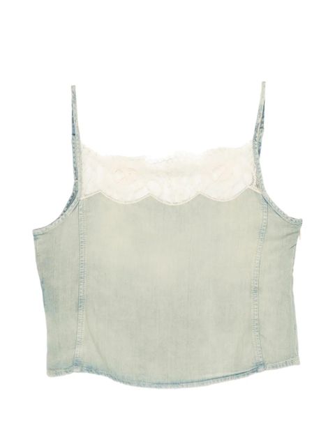 Diesel De-Mery-S lace-trim top - Neutrals - zdjęcie produktu nr 1