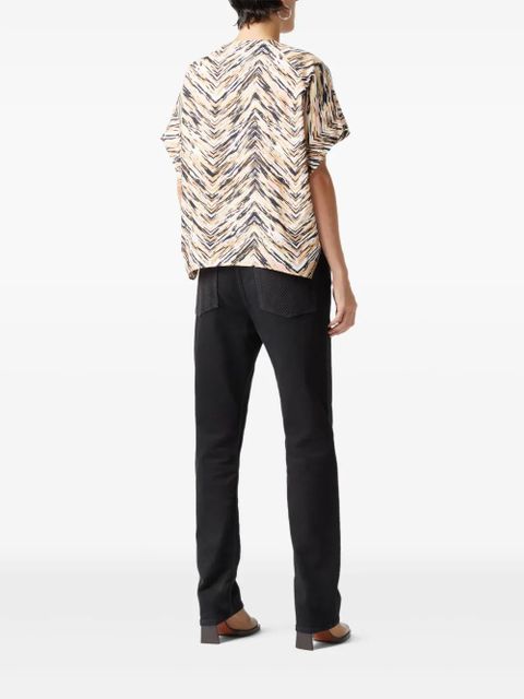 Missoni zigzag-print shirt - Neutrals