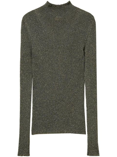 TWINSET lurex detailing jumper - Grey - zdjęcie produktu nr 1