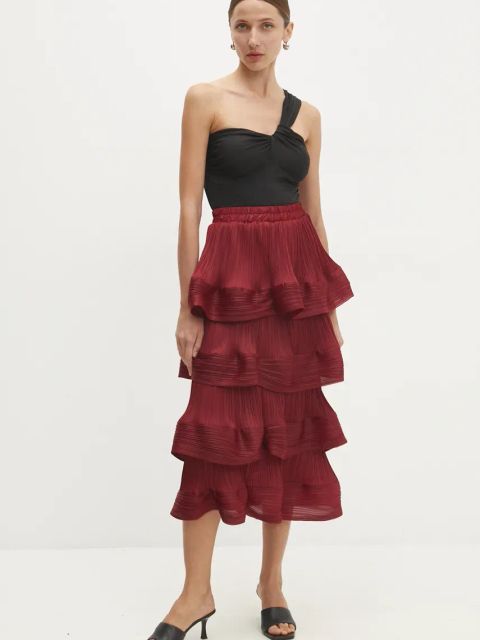 Answear.LAB body damskie kolor czarny gładka