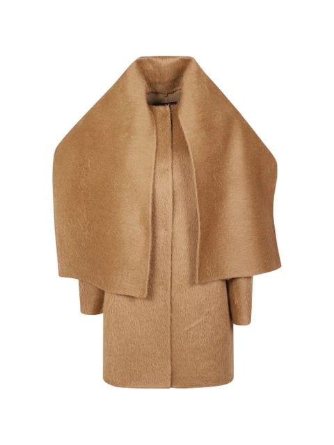 Max Mara Fiumana long-sleeve coat - Brown - zdjęcie produktu nr 1