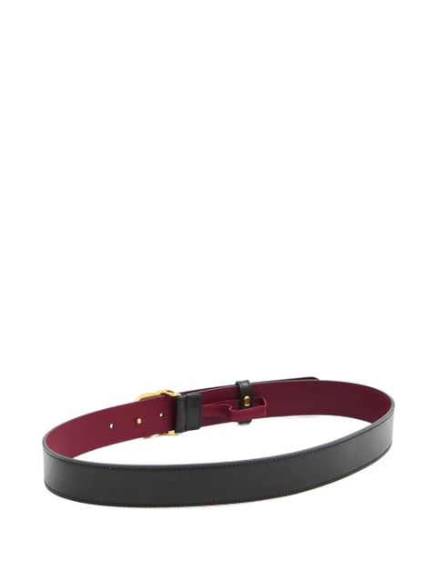 Gucci Interlocking G reversible leather belt - Black - zdjęcie produktu nr 2
