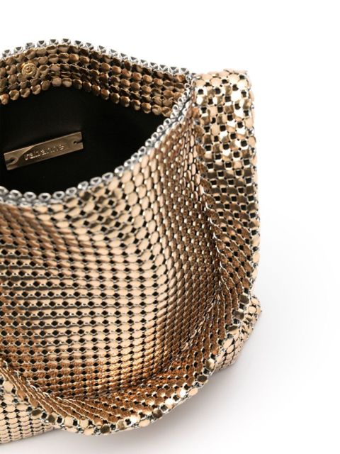 Rabanne Pixel tote bag - Gold