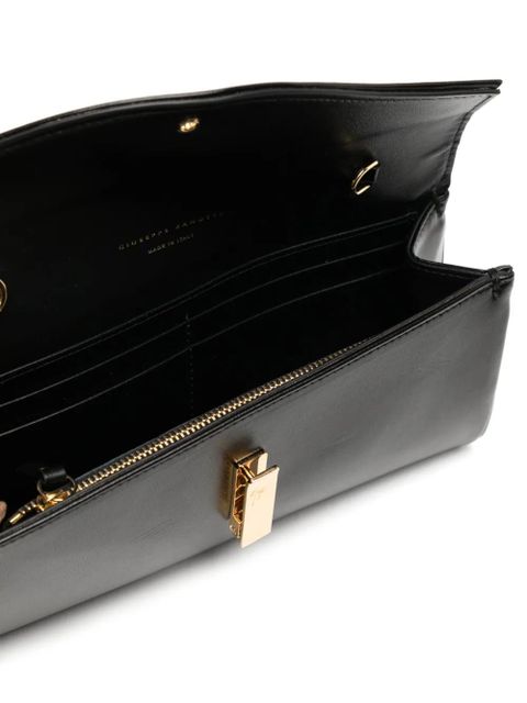 Giuseppe Zanotti Flutie clutch bag - Black