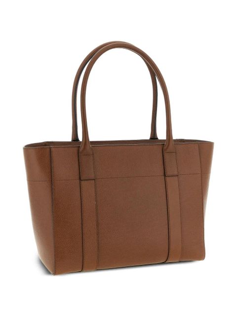 Mulberry leather tote bag - Brown