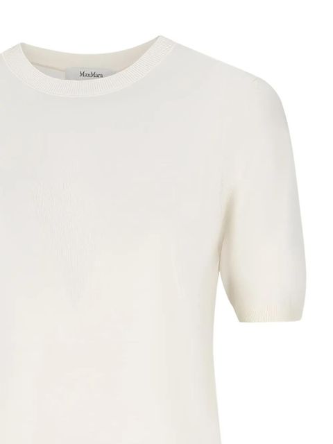 Max Mara Gerico short-sleeve top - White - zdjęcie produktu nr 2