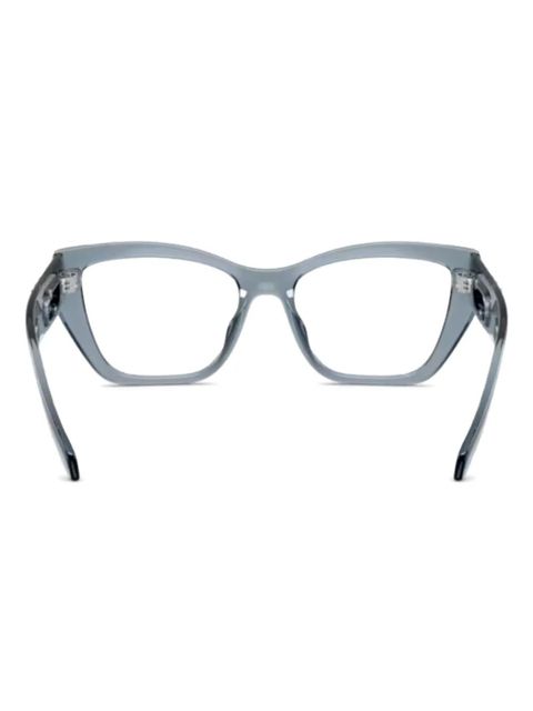 Michael Kors logo geometric-frame glasses - Grey - zdjęcie produktu nr 2