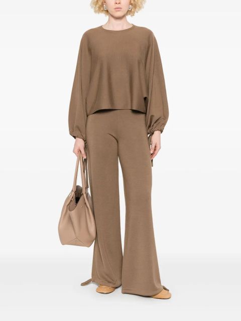 Max Mara virgin wool trousers - Brown - zdjęcie produktu nr 2