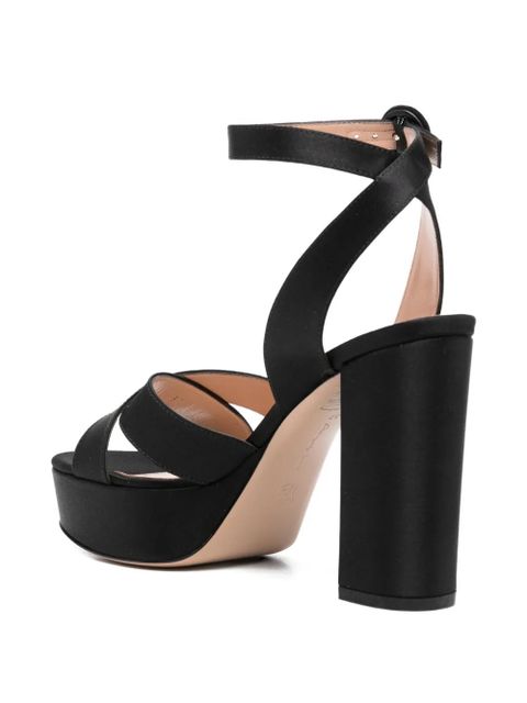 Gianvito Rossi Sabrina platform strappy sandals - Black