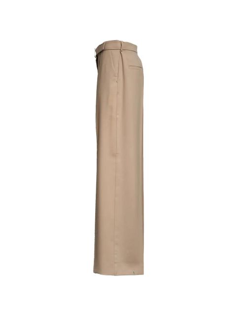 Sportmax belted cropped trousers - Neutrals