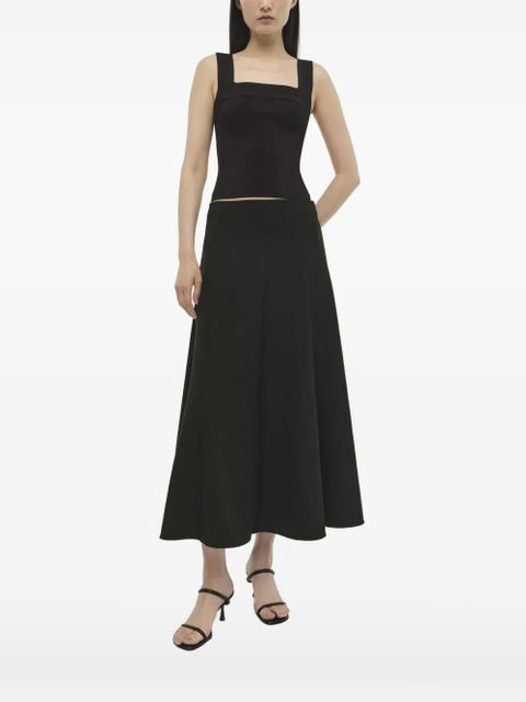 Simkhai Madine square-neck tank top - Black - zdjęcie produktu nr 2