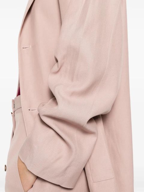 LouLou de Saison single-breasted coat - Pink