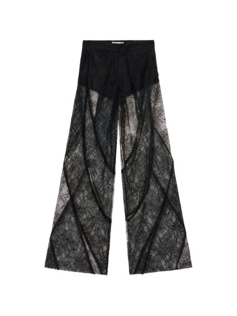 Blumarine lace trousers - Black - zdjęcie produktu nr 1