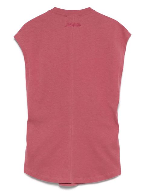 ISABEL MARANT Nayda T-shirt - Pink - zdjęcie produktu nr 2