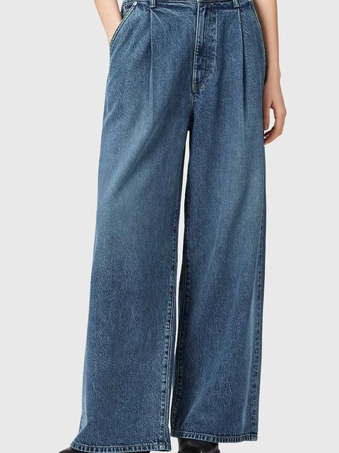 AllSaints jeansy wide leg damskie HAZE - zdjęcie produktu nr 1