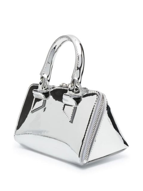 The Attico Friday mini tote bag - Silver