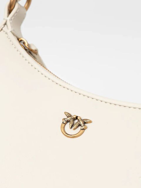 Pinko torebka skórzana kolor beżowy 103538 A0F1