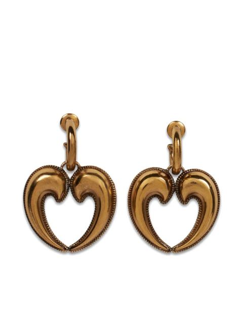 ETRO Heart drop earrings - Gold - zdjęcie produktu nr 1