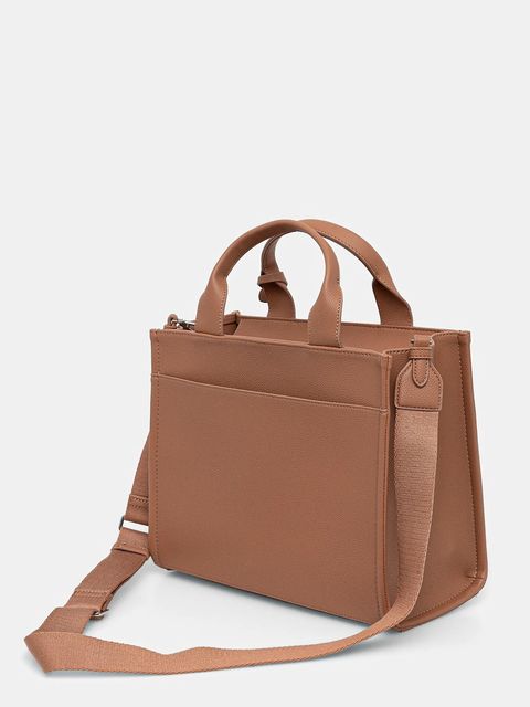 Dkny torebka HADLEE kolor brązowy R53AAR57