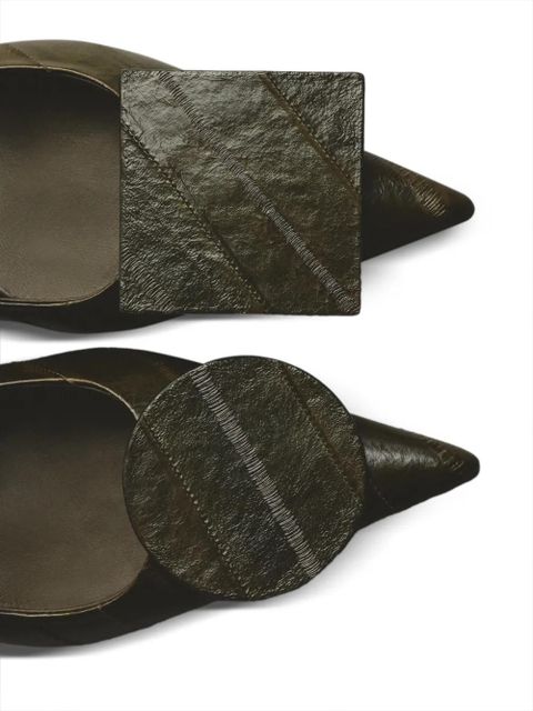 Jacquemus Duelo slingback pumps - Green