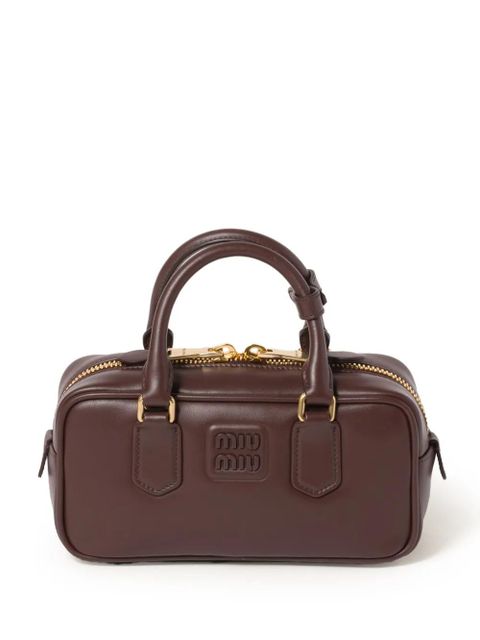 Miu Miu Arcadie tote bag - Brown - zdjęcie produktu nr 1