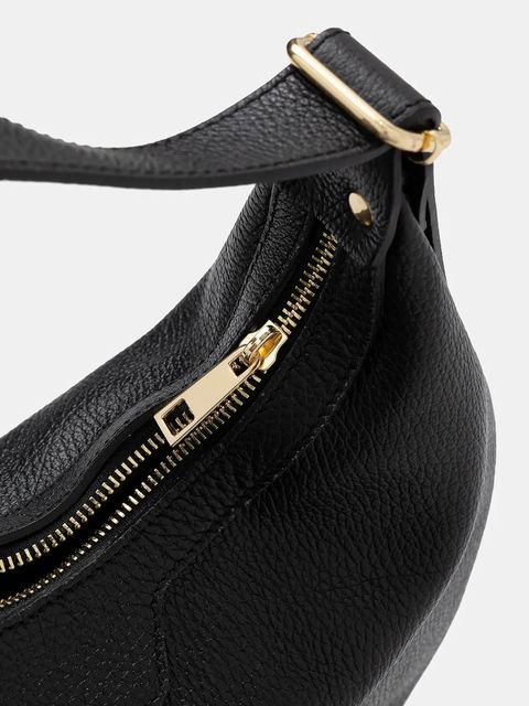 Answear.LAB torebka skórzana kolor czarny