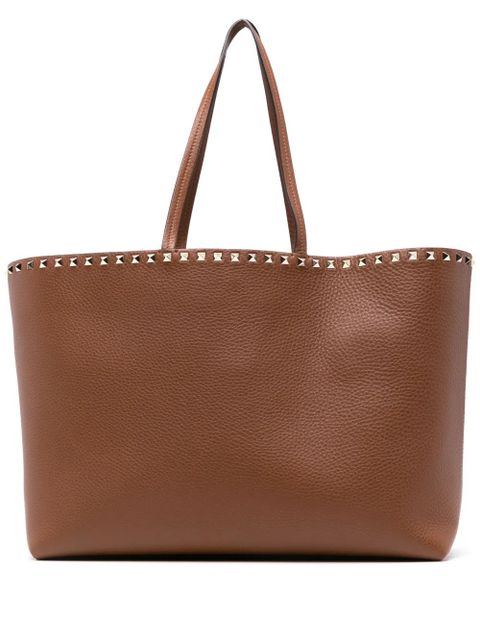 Valentino Garavani Rockstud tote bag - Brown