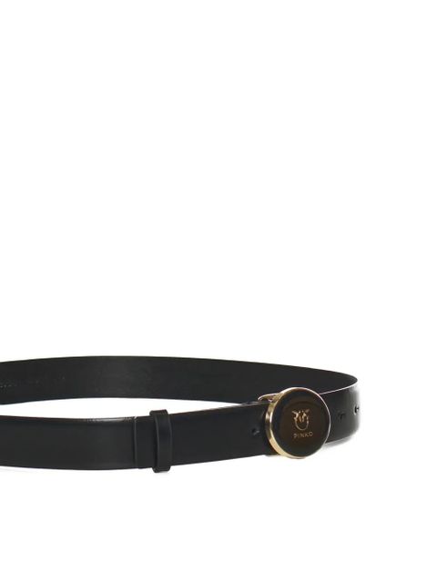 PINKO oval buckle belt - Black