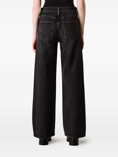 AGOLDE harper denim cotton jeans - Black