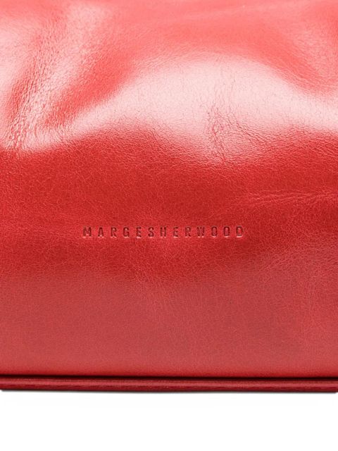 Marge Sherwood Hobo calf-leather tote bag - Red