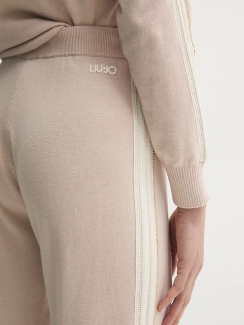 Liu Jo spodnie dresowe z domieszką wełny