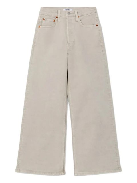 RE/DONE high-rise jeans - Neutrals - zdjęcie produktu nr 1