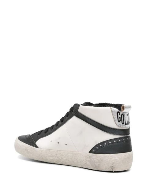 Golden Goose Mid Star high-top sneakers - White