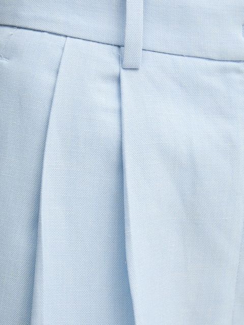 Tommy Hilfiger spodnie z domieszką lnu