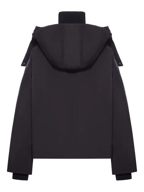 Sportmax puffer hooded zip-ip jacket - Black - zdjęcie produktu nr 2