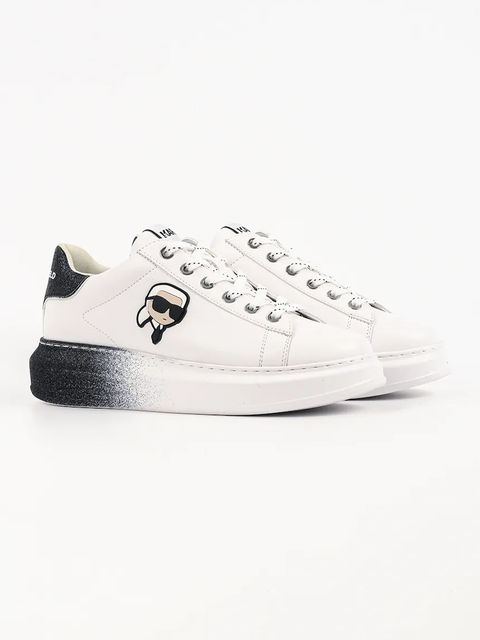 Karl Lagerfeld sneakersy skórzane KAPRI kolor biały KL62530F - zdjęcie produktu nr 2