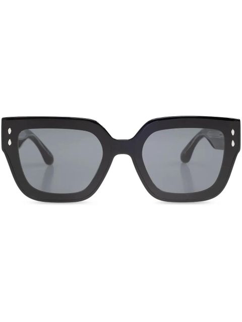 Isabel Marant Eyewear square-frame sunglasses - Black - zdjęcie produktu nr 1