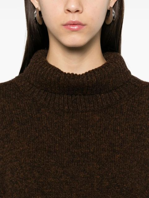 KHAITE Morris sweater - Brown