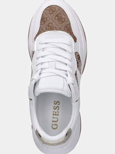 Guess sneakersy HAPYY4 damskie kolor biały FLTHP4 FAL12