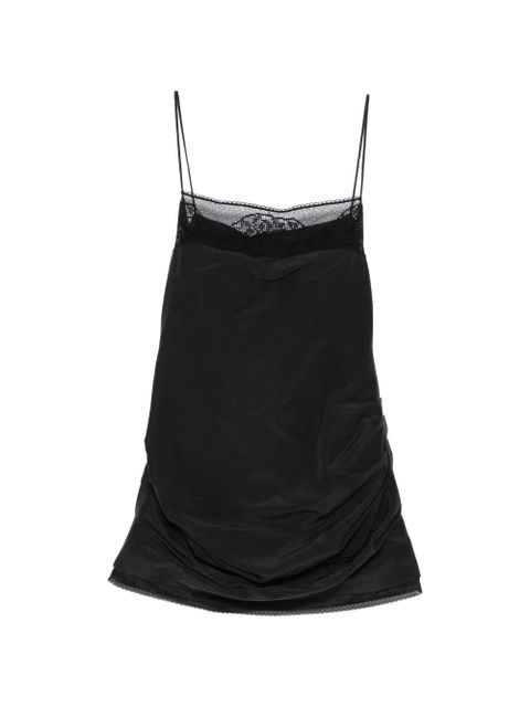 Magda Butrym lace-detail mini dress - Black - zdjęcie produktu nr 1