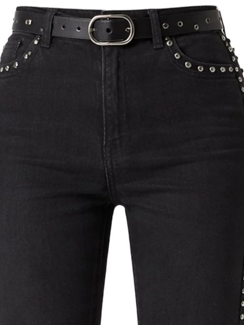 Reformation Cary studded jeans - Black - zdjęcie produktu nr 2