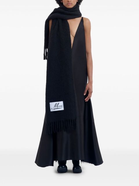 Marni brushed scarf - Black