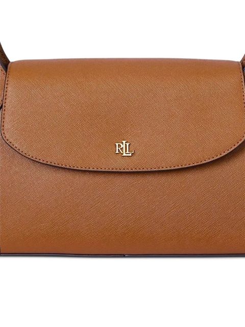 Lauren Ralph Lauren flap-closure shoulder bag - Neutrals