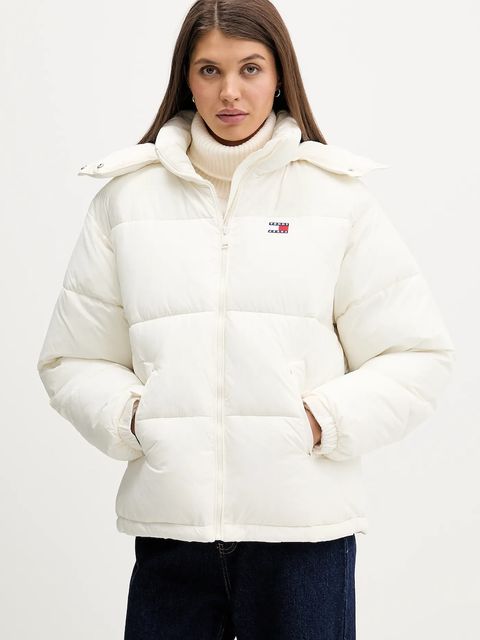 Tommy Jeans kurtka kolor biały zimowa DW0DW22041 - zdjęcie produktu nr 2