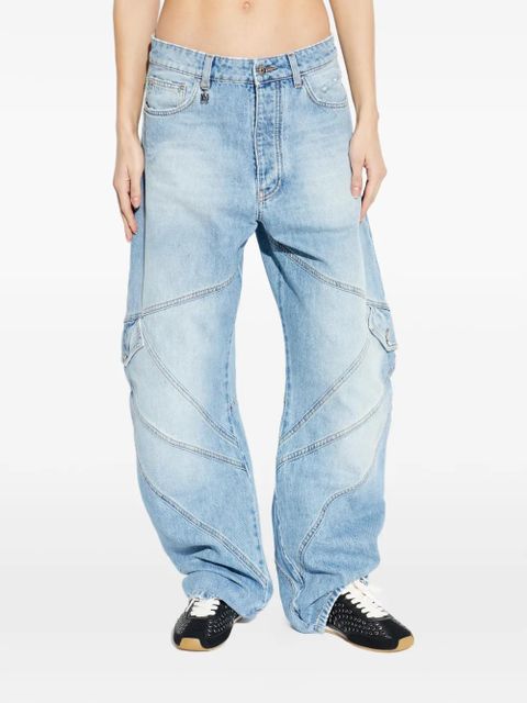 AMIRI panelled jeans - Blue