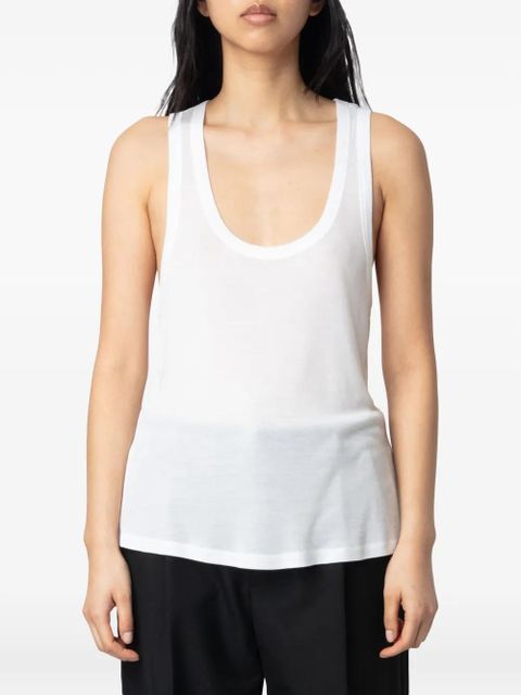 Zadig&Voltaire Bianca tank top - White