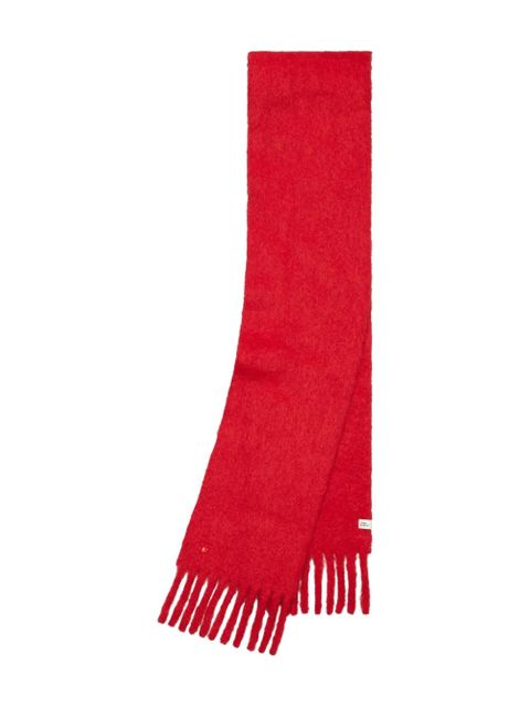 Tory Burch fringed scarf - Red - zdjęcie produktu nr 1