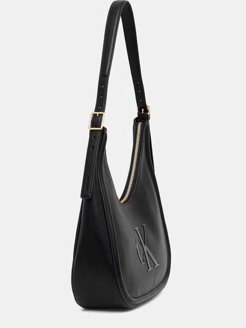 Calvin Klein torebka bagietka damska z imitacji skóry - zdjęcie produktu nr 1