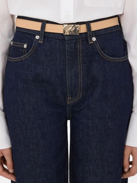 LouLou de Saison Ceylon leather belt - Neutrals